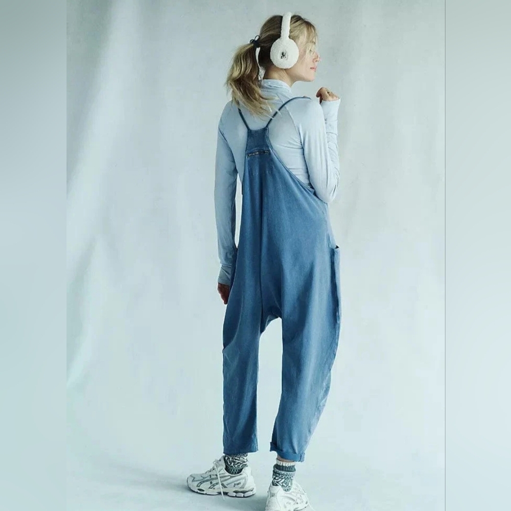 NWT FP Movement X Free People Hot Shot Onesie Skyline - Picture 3 of 6